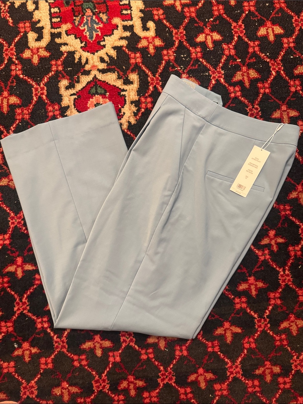 Veronica Beard Robinne Pant in Sea Glass